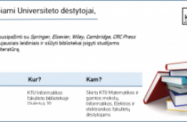 Kviečiame dėstytojus į akademinių knygų parodą