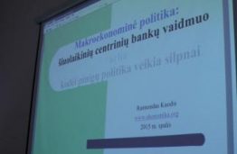 Raimondas Kuodis: „Centrinių bankų veikla – tik gražus žaidimas“