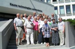 Tekstilės inžinerijos absolventų iš Estijos vizitas