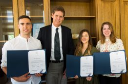 Aktyviausieji KTU studentai paskatinti Kazickų šeimos fondo stipendijomis