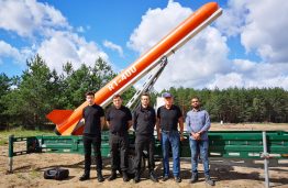 Kovinio šaudymo pratybose „Baltic Zenith 2018“ panaudoti KTU sukurti raketiniai taikiniai RT- 400